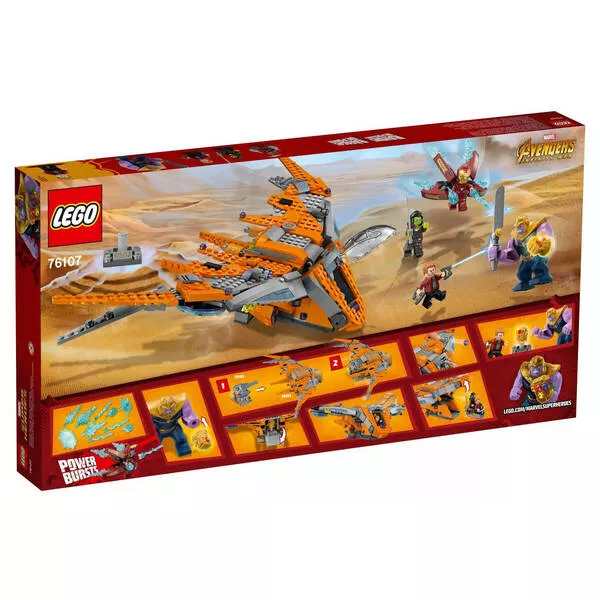 Super Heroes 76107 Танос: Последняя битва