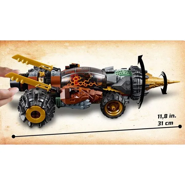 NINJAGO 70669 Земляной бур Коула