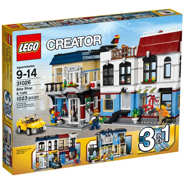 Creator 31026 Веломагазин и кафе