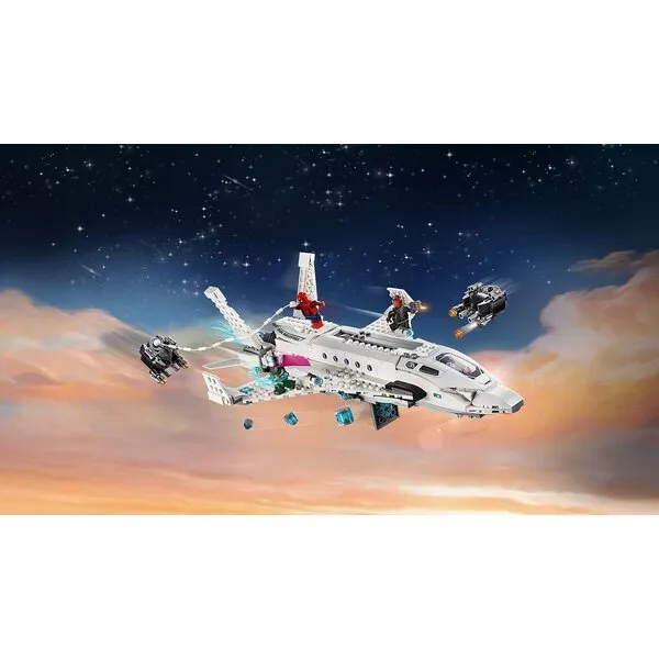 Super Heroes 76130 Реактивный самолёта Старка и атака дрона
