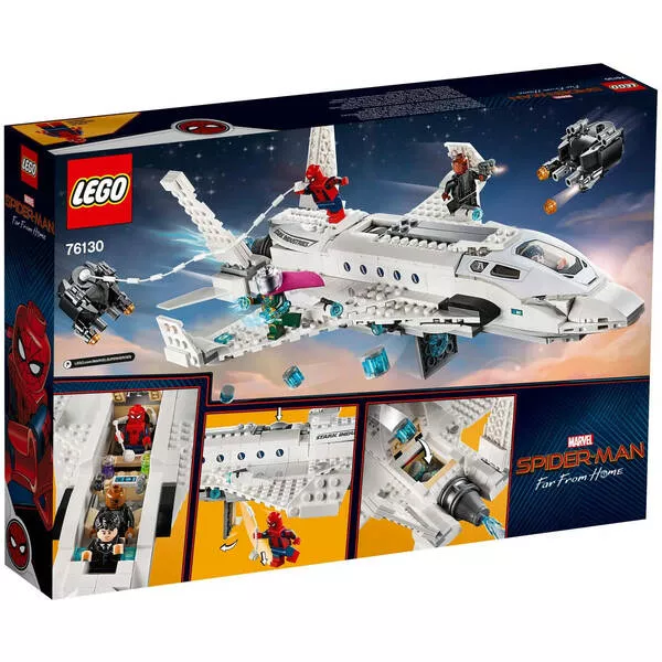 Super Heroes 76130 Реактивный самолёта Старка и атака дрона