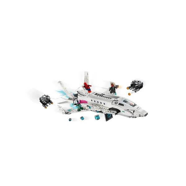Super Heroes 76130 Реактивный самолёта Старка и атака дрона