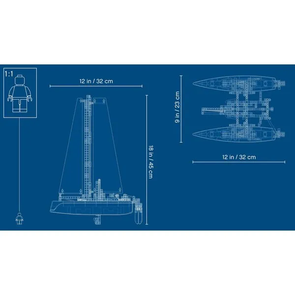Technic 42105 Катамаран
