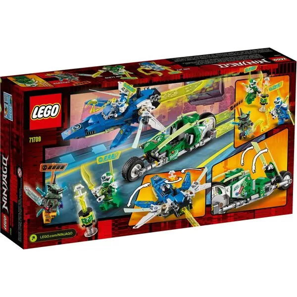 NINJAGO 71709 Скоростные машины Джея и Ллойда