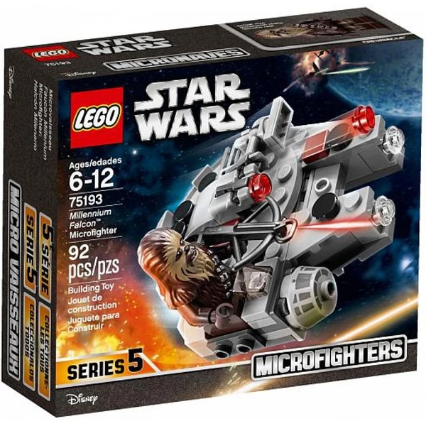 Star Wars 75193 Микрофайтер Сокол Тысячелетия