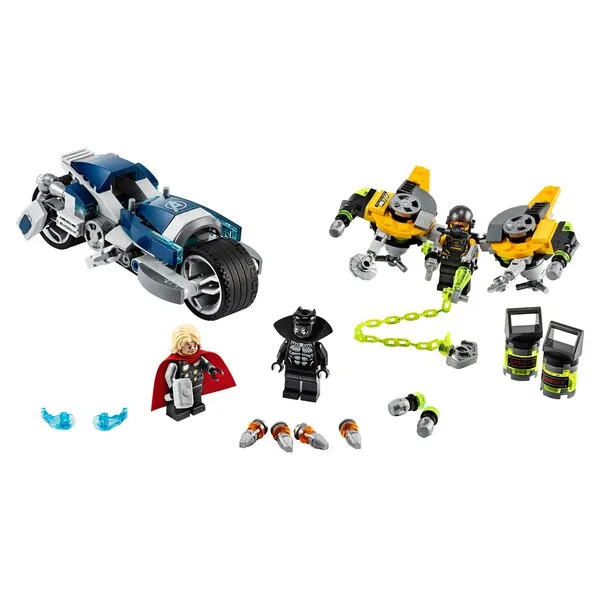 Super Heroes 76142 Мстители: Атака на спортбайке
