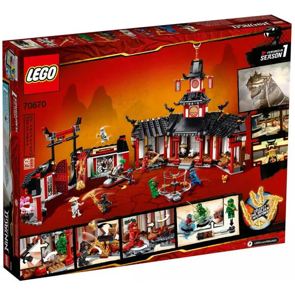 NINJAGO 70670 Монастырь Кружитцу