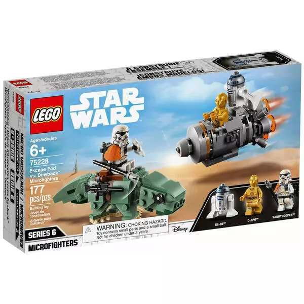 Star Wars 75228 Спасательная капсула Микрофайтеры: дьюбэк