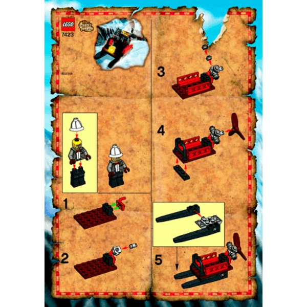 Adventurers 7423 Горные сани