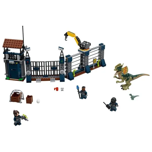 Jurassic World 75931 Нападение дилофозавра на сторожевой пост