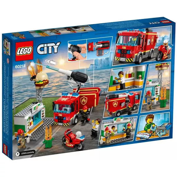 City 60214 Пожар в бургер-кафе