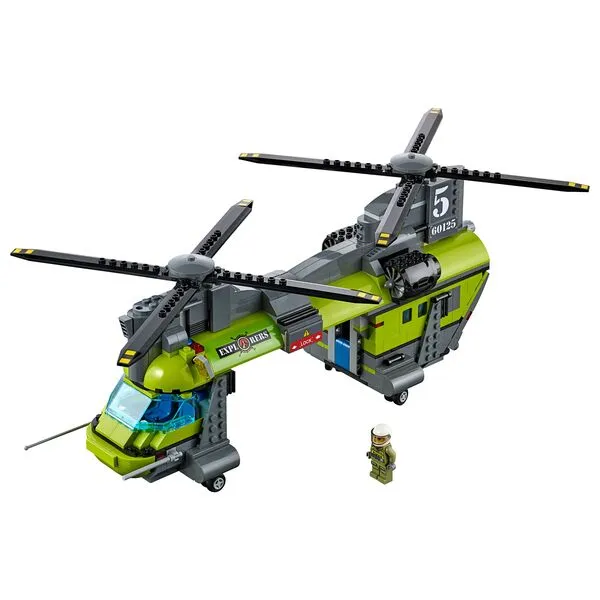 City 60125 Грузовой вертолет исследователей вулканов