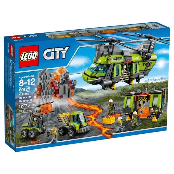 City 60125 Грузовой вертолет исследователей вулканов