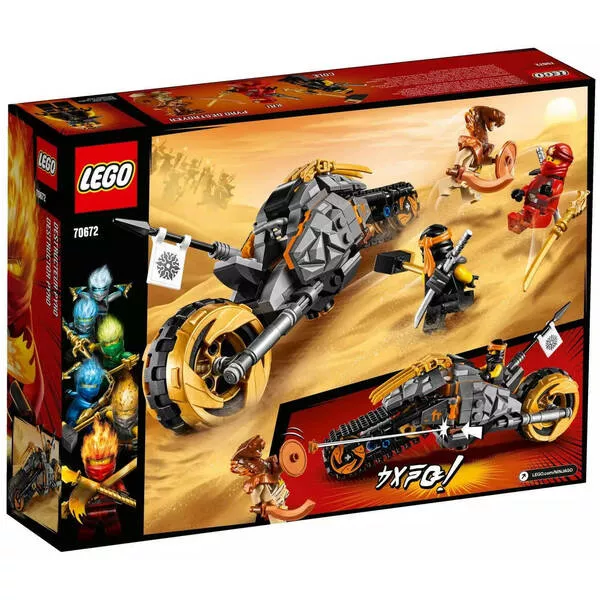 NINJAGO 70672 Раллийный мотоцикл Коула