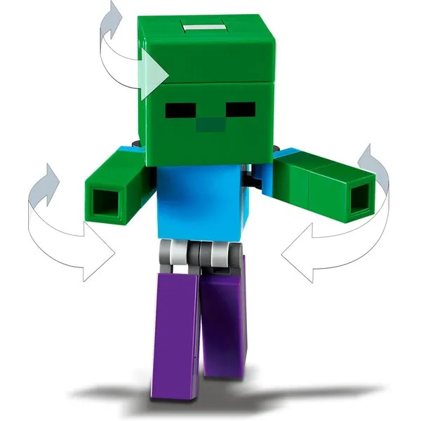 Minecraft 21157 Свинья и Зомби-ребёнок