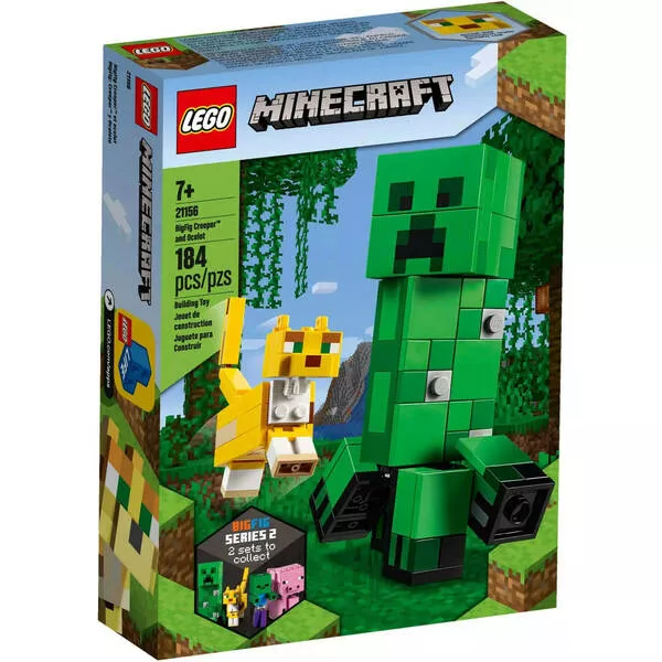 Minecraft 21156 Крипер и Оцелот