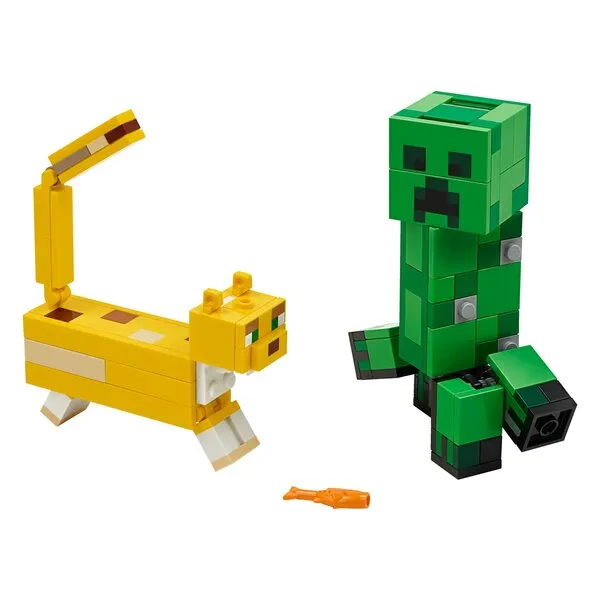 Minecraft 21156 Крипер и Оцелот