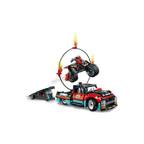 Technic 42106 Шоу трюков на грузовиках и мотоциклах