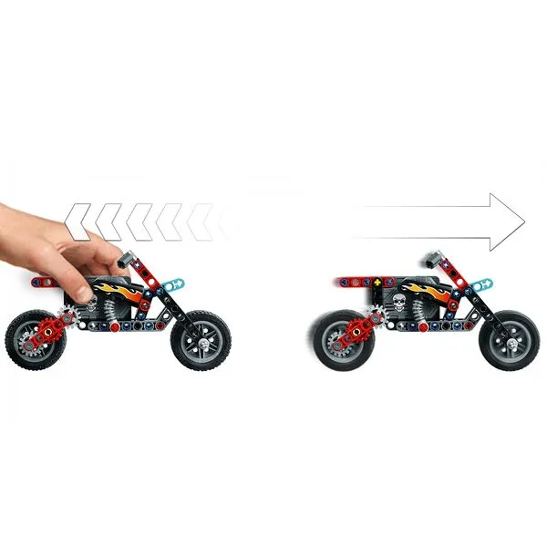 Technic 42106 Шоу трюков на грузовиках и мотоциклах