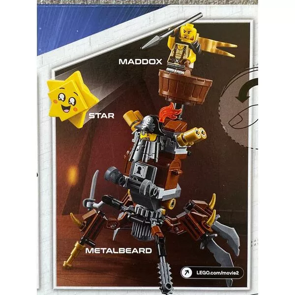 The LEGO Movie-2 70836 Боевой Бэтмен и Железная борода