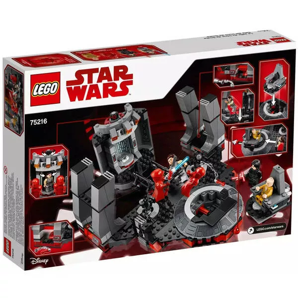 Star Wars 75216 Тронный зал Сноука