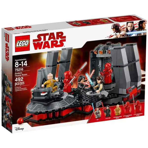 Star Wars 75216 Тронный зал Сноука