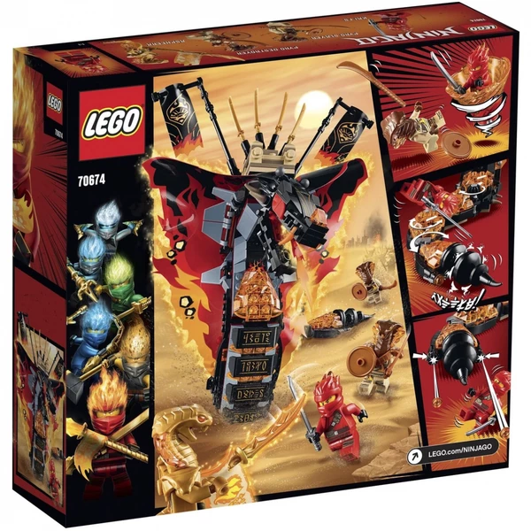 NINJAGO 70674 Огненный кинжал