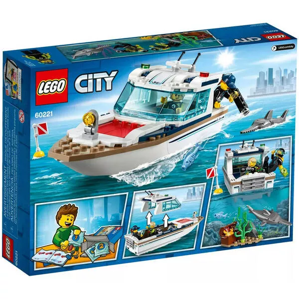 City 60221 Яхта для дайвинга