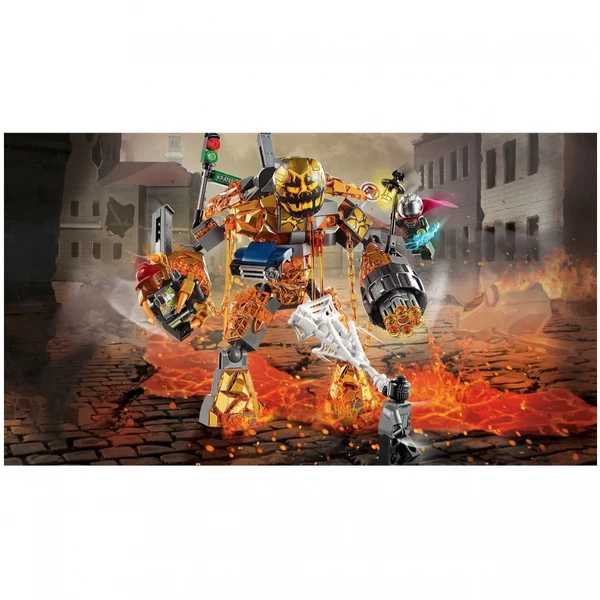 Super Heroes 76128 Бой с Расплавленным Человеком