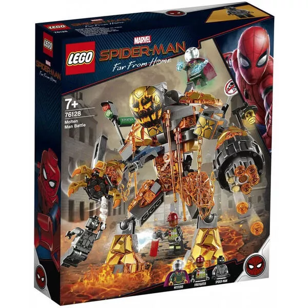 Super Heroes 76128 Бой с Расплавленным Человеком