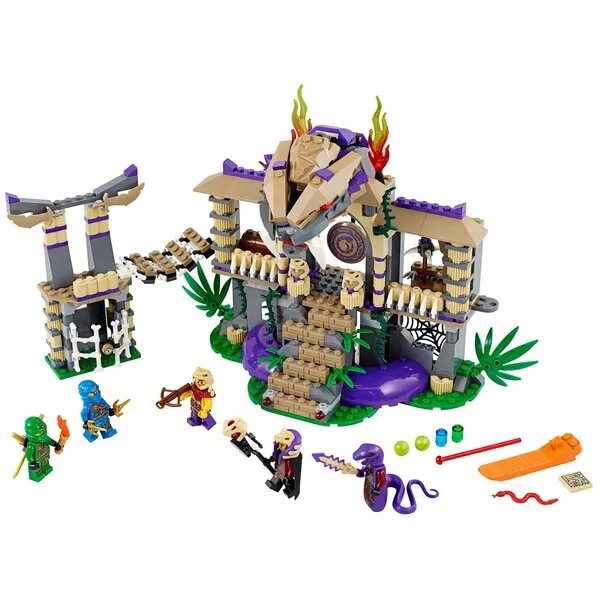 NINJAGO 70749 Храм клана Анакондрай