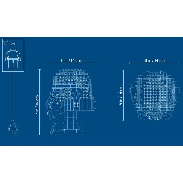 Star Wars 75276 Шлем штурмовика