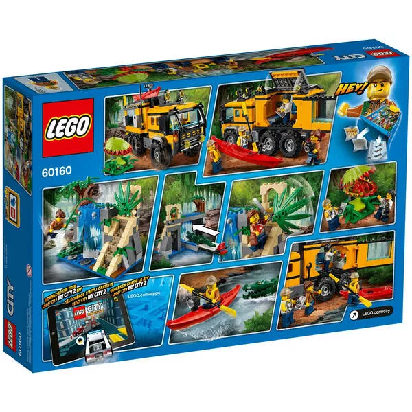 City 60160 Передвижная лаборатория в джунглях