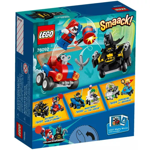 Super Heroes 76092 Бэтмен против Харли Квин