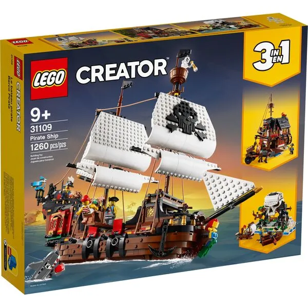Creator 31109 Пиратский корабль