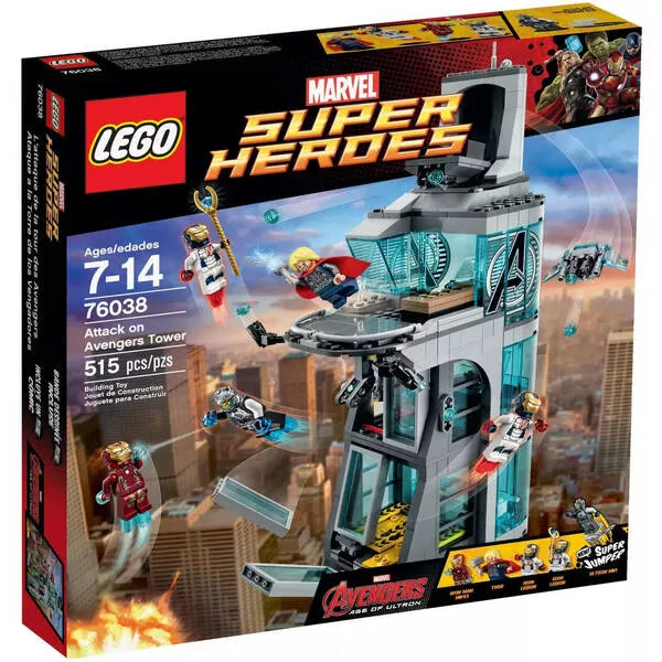 Super Heroes 76038 Нападение на Башню Мстителей