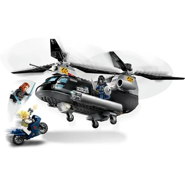 Super Heroes 76162 Погоня на вертолёте Чёрной вдовы
