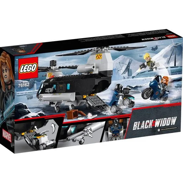 Super Heroes 76162 Погоня на вертолёте Чёрной вдовы
