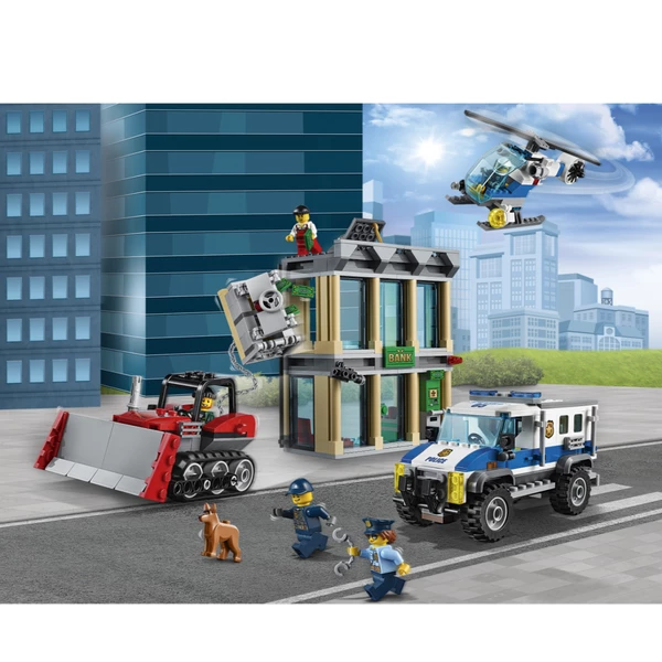 City 60140 Ограбление на бульдозере