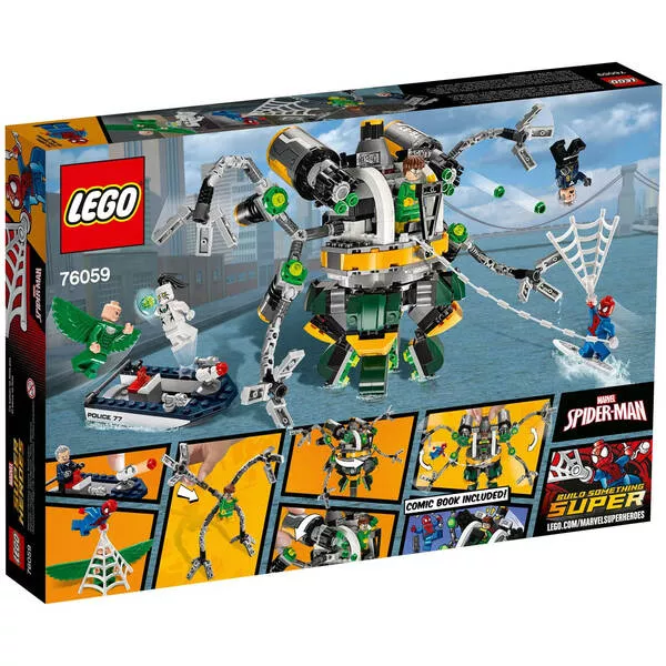 Super Heroes 76059 Человек-паук: В ловушке Доктора Осьминог