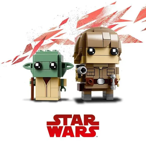 BrickHeadz 41627 Люк Скайуокер и Йода