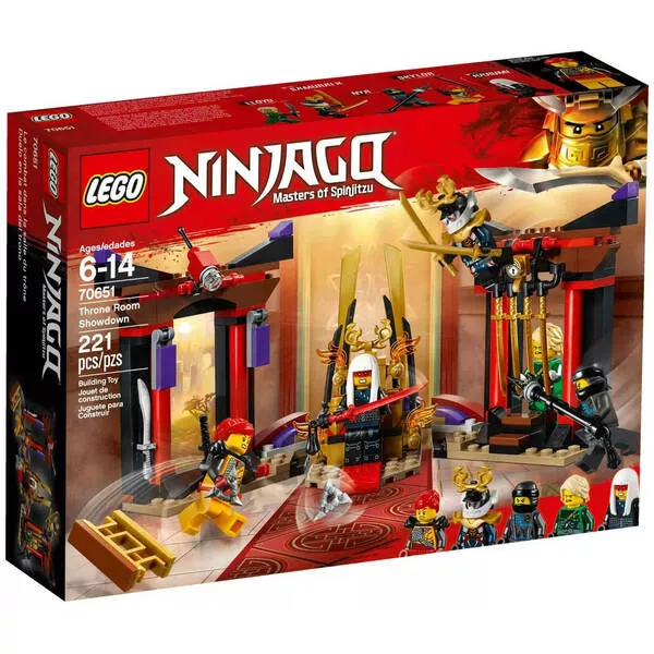 NINJAGO 70651 Решающий бой в тронном зале