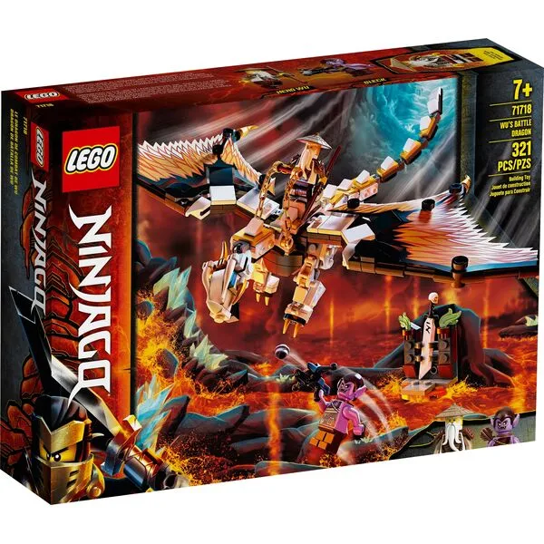 NINJAGO 71718 Боевой дракон Мастера Ву