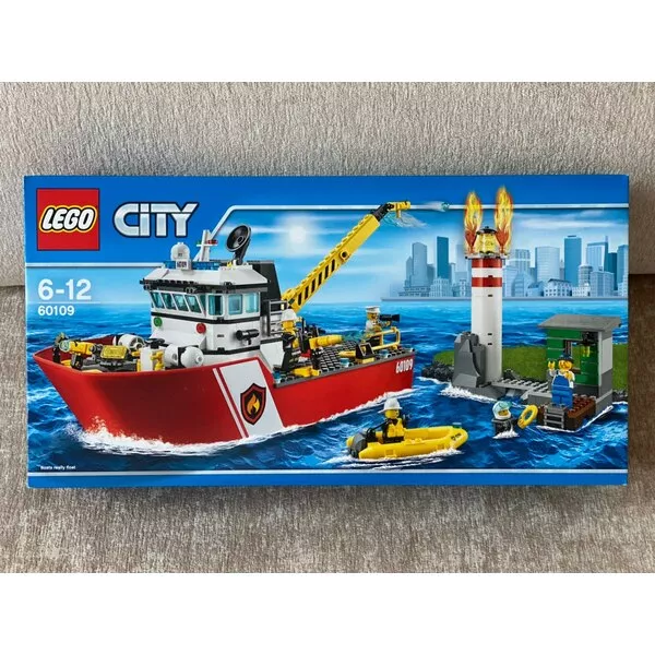 City 60109 Пожарный катер