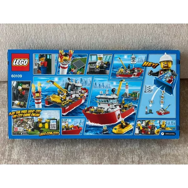 City 60109 Пожарный катер