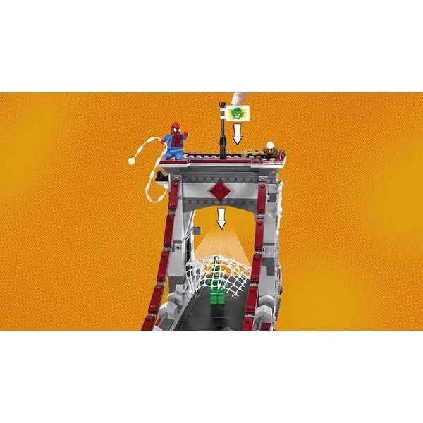 Super Heroes 76057 Дуэль воинов с сетями на мосту