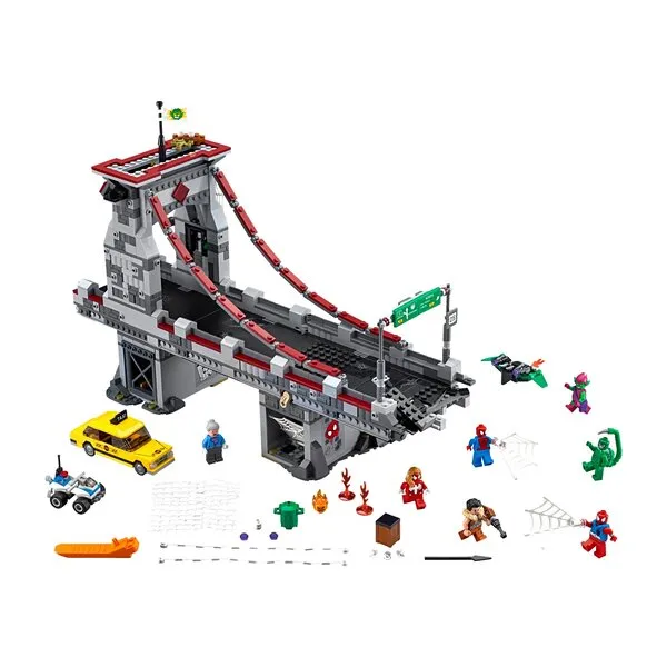 Super Heroes 76057 Дуэль воинов с сетями на мосту