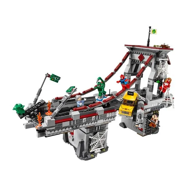 Super Heroes 76057 Дуэль воинов с сетями на мосту