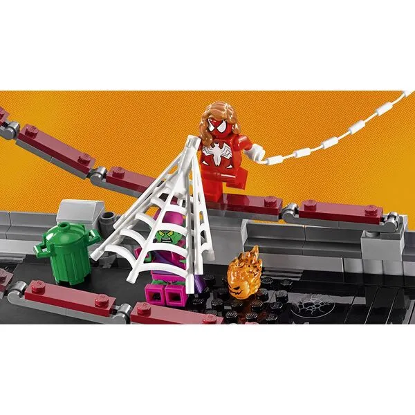 Super Heroes 76057 Дуэль воинов с сетями на мосту