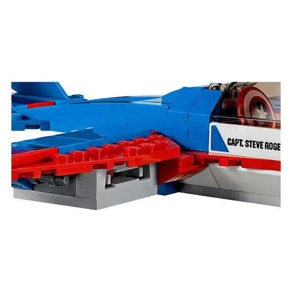 Super Heroes 76076 Воздушная погоня Капитана Америки